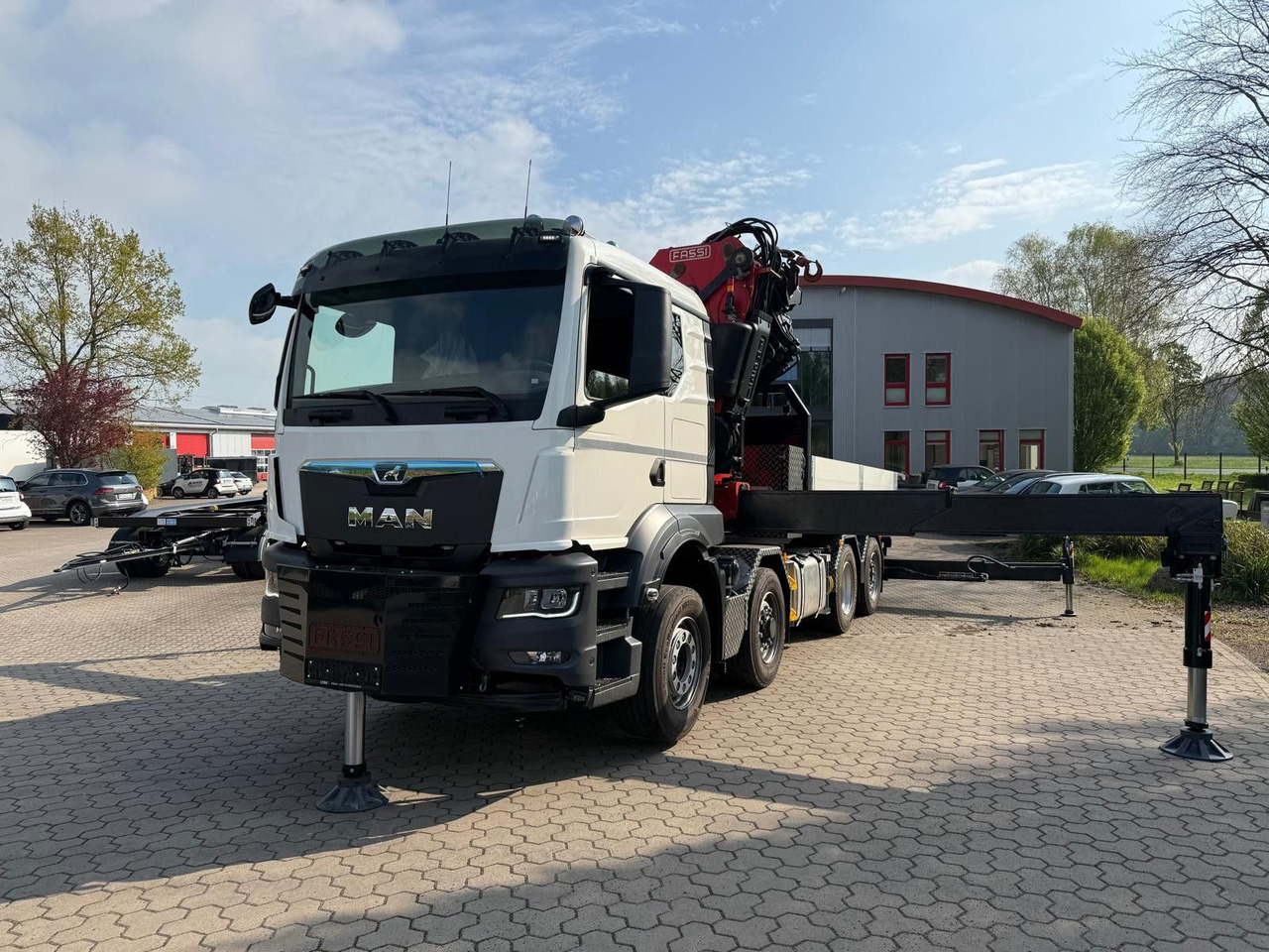 MAN 35.520 8x4 Fassi F800 RA2.28 OHNE ABSTÜTZÜBERWA. - رأس تريلا: صورة 5 MAN 35.520 8x4 Fassi F800 RA2.28 OHNE ABSTÜTZÜBERWA. - رأس تريلا: صورة 5