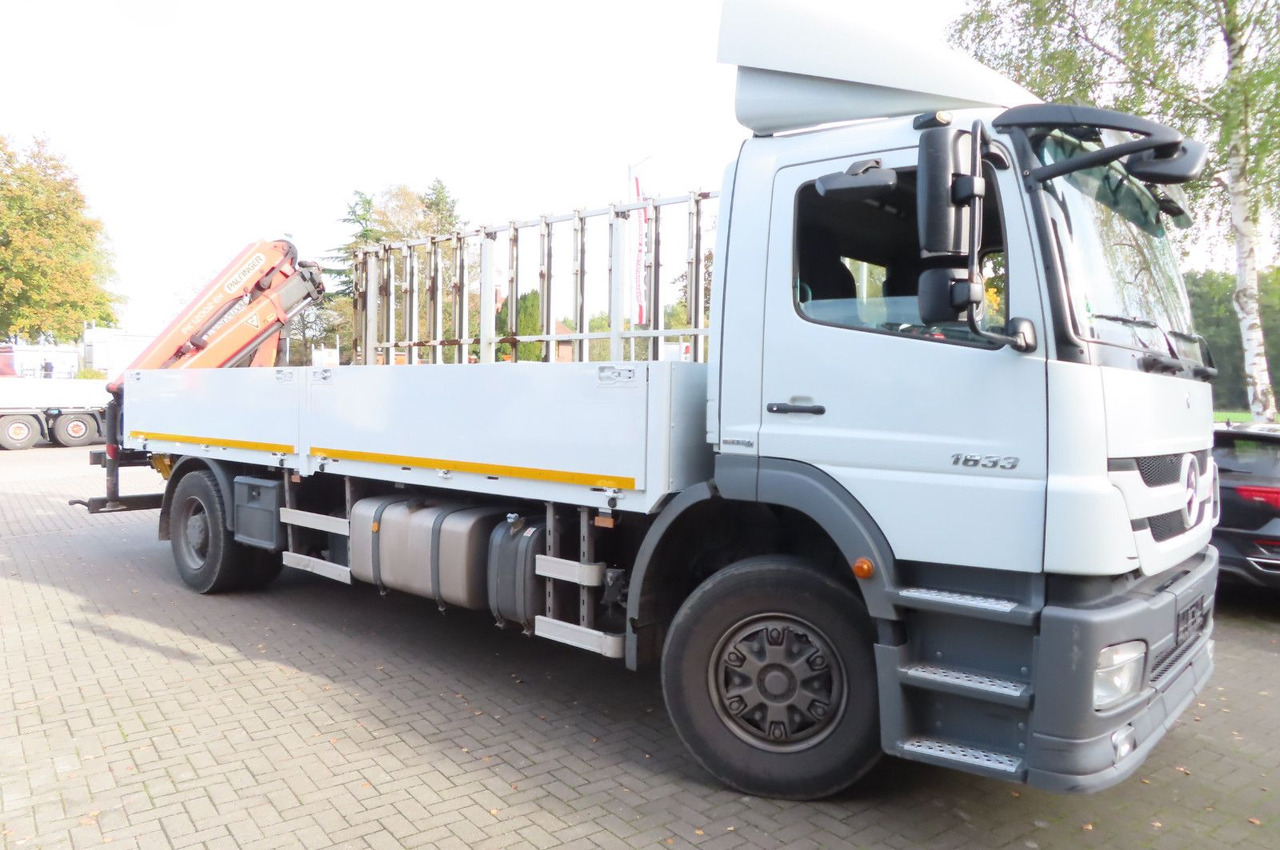 Mercedes-Benz Axor 1833 L - Glastransporter Kran Palfinger - شاحنات مسطحة, شاحنة كرين: صورة 4 Mercedes-Benz Axor 1833 L - Glastransporter Kran Palfinger - شاحنات مسطحة, شاحنة كرين: صورة 4