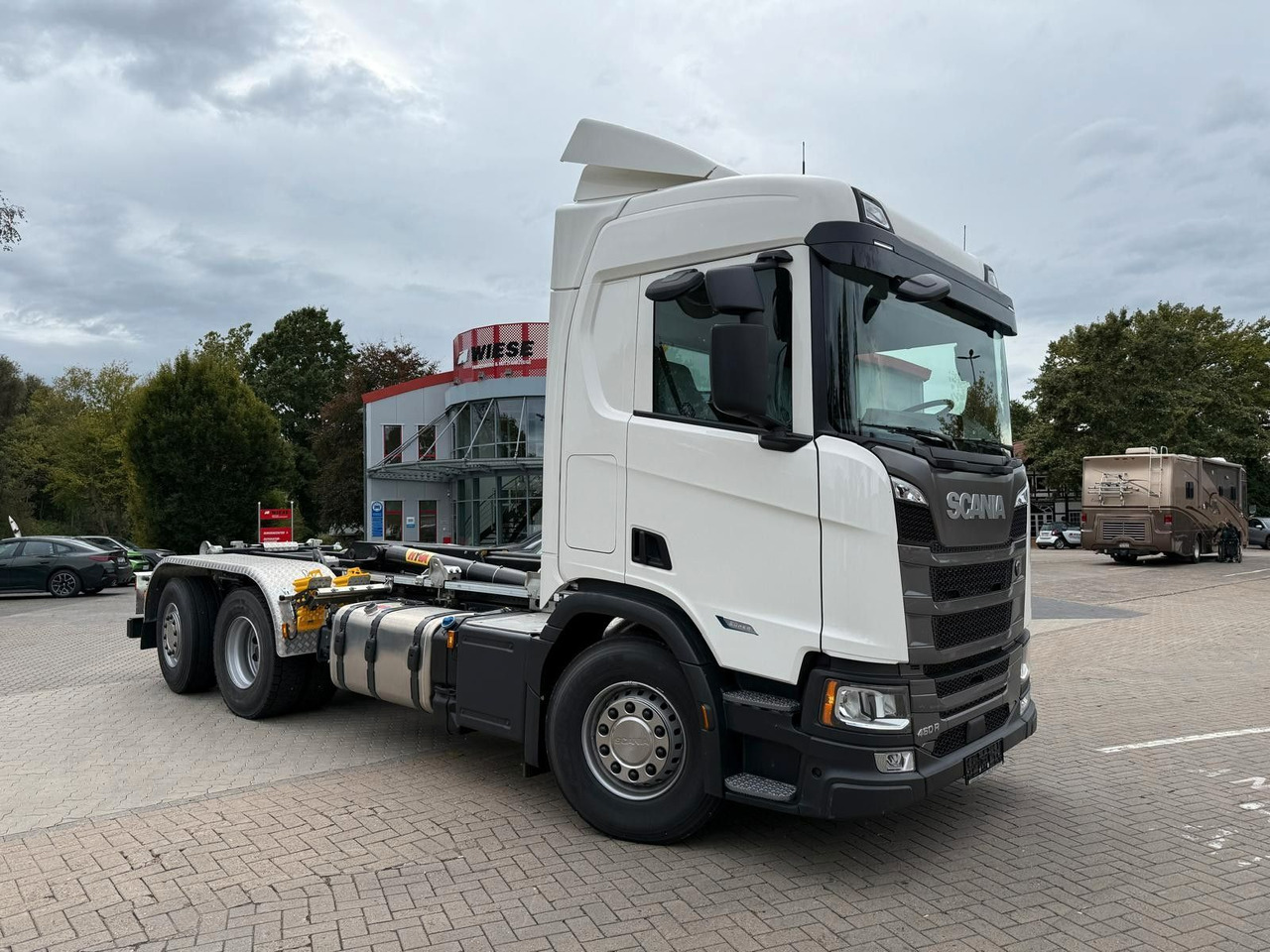 Scania R460 6x2 - Abrollkipper - Sofort Verfügbar! - شاحنة برافعة خطافية: صورة 4 Scania R460 6x2 - Abrollkipper - Sofort Verfügbar! - شاحنة برافعة خطافية: صورة 4