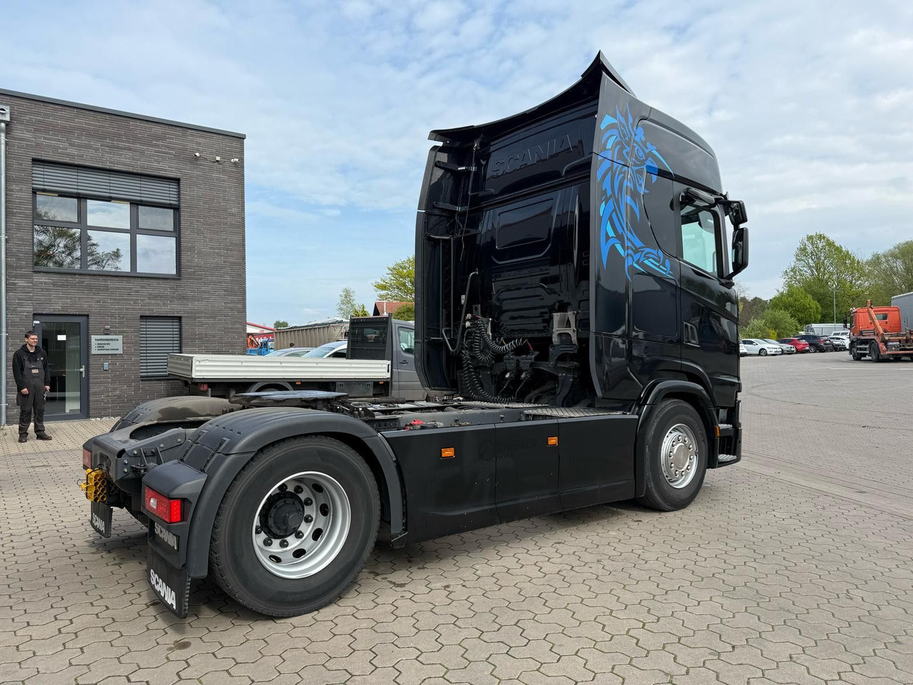 Scania S450 BL mit Schubboden Hydraulik TÜV Neu - مقطورة السحب: صورة 3 Scania S450 BL mit Schubboden Hydraulik TÜV Neu - مقطورة السحب: صورة 3