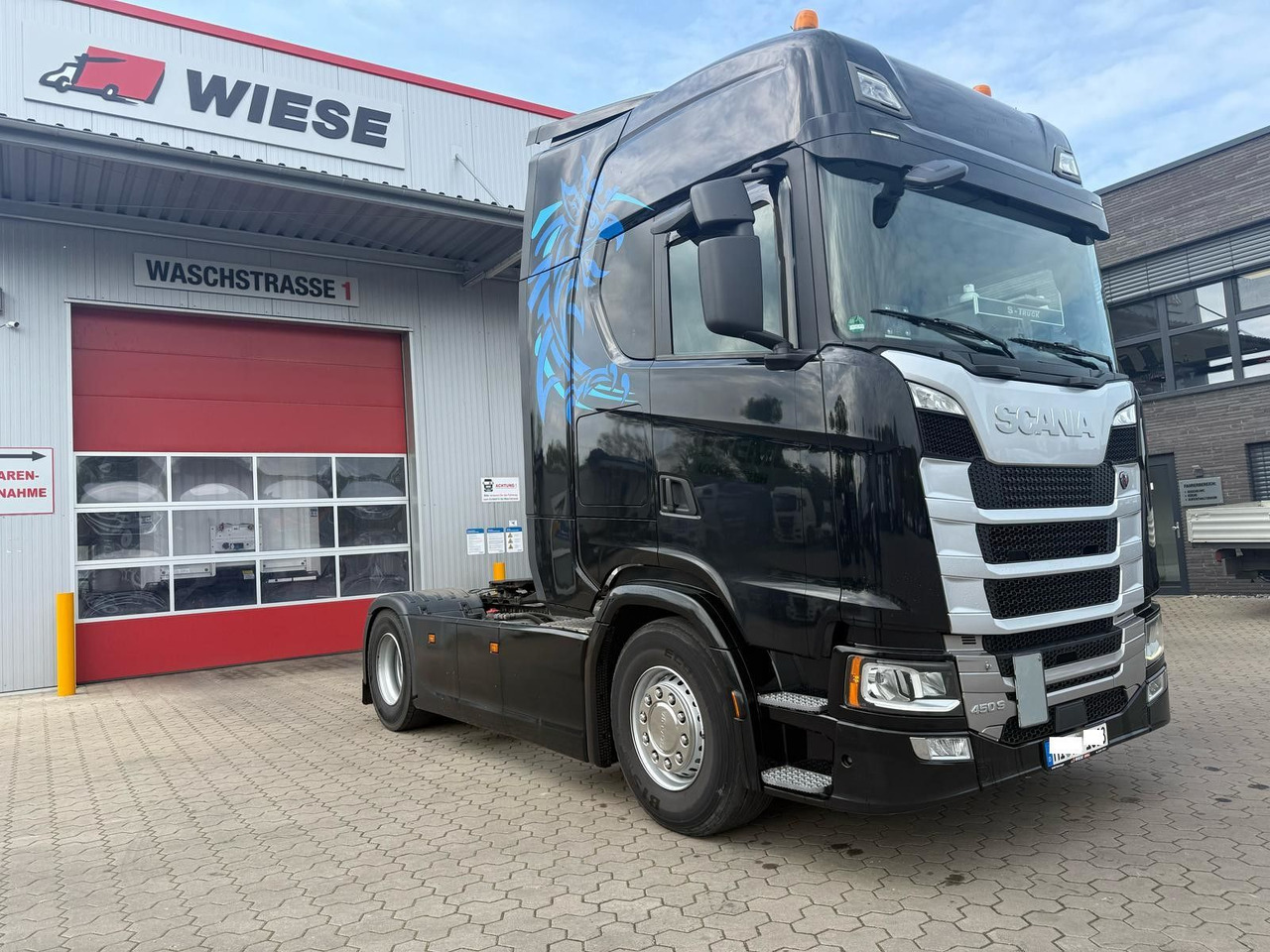 Scania S450 BL mit Schubboden Hydraulik TÜV Neu - مقطورة السحب: صورة 1 Scania S450 BL mit Schubboden Hydraulik TÜV Neu - مقطورة السحب: صورة 1