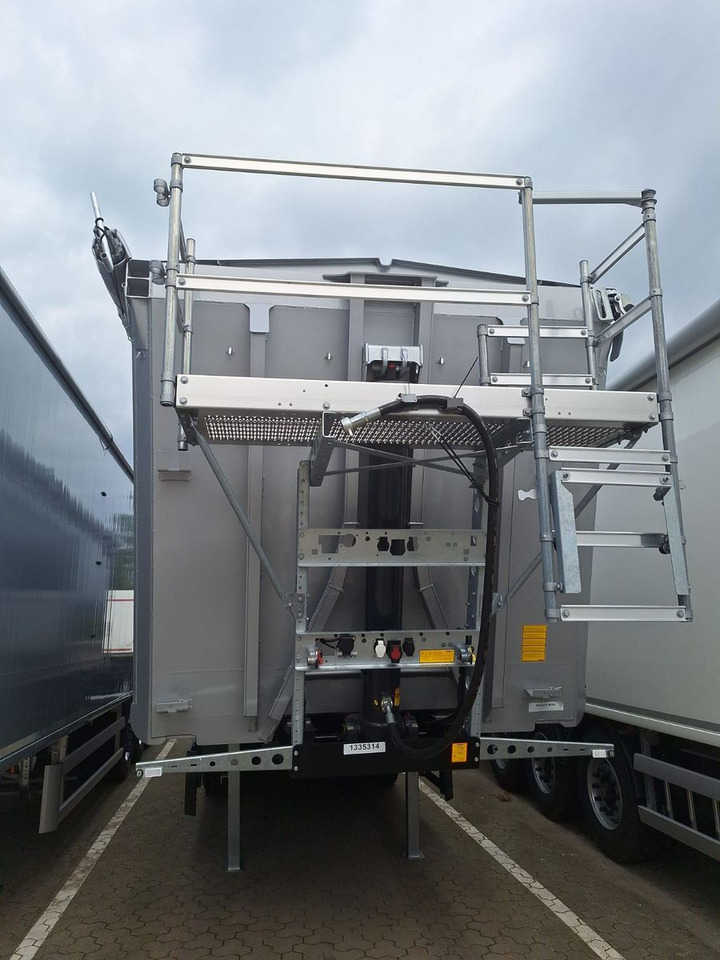 نصف مقطورة قلابة Schmitz Cargobull Kipper 52m³ mit gekröpftem Chassis: صورة 7 نصف مقطورة قلابة Schmitz Cargobull Kipper 52m³ mit gekröpftem Chassis: صورة 7