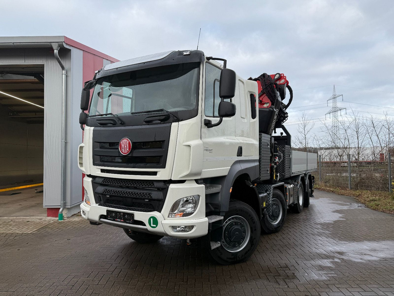 Tatra 41.500 8x8 Phoenix Fassi F710 Kran - شاحنات مسطحة, شاحنة كرين: صورة 4 Tatra 41.500 8x8 Phoenix Fassi F710 Kran - شاحنات مسطحة, شاحنة كرين: صورة 4