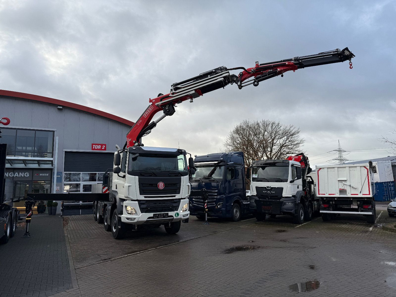 Tatra 41.500 8x8 Phoenix Fassi F710 Kran - شاحنة كرين: صورة 2 Tatra 41.500 8x8 Phoenix Fassi F710 Kran - شاحنة كرين: صورة 2