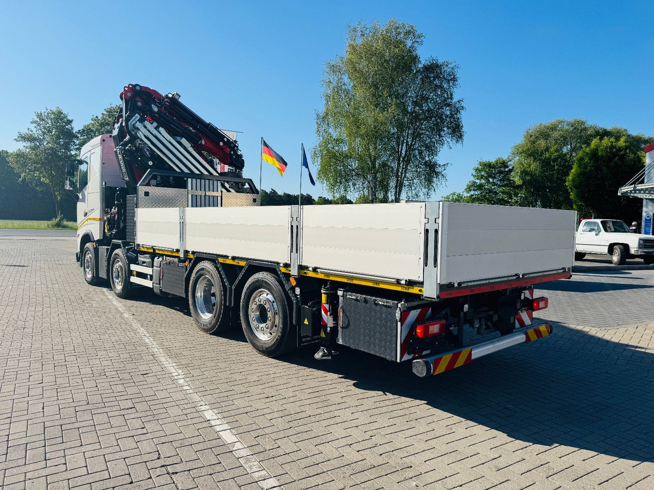 Volvo FH 500 8x2 mit F710RA.2.27 L426 und V20 Winde - شاحنات مسطحة, شاحنة كرين: صورة 5 Volvo FH 500 8x2 mit F710RA.2.27 L426 und V20 Winde - شاحنات مسطحة, شاحنة كرين: صورة 5