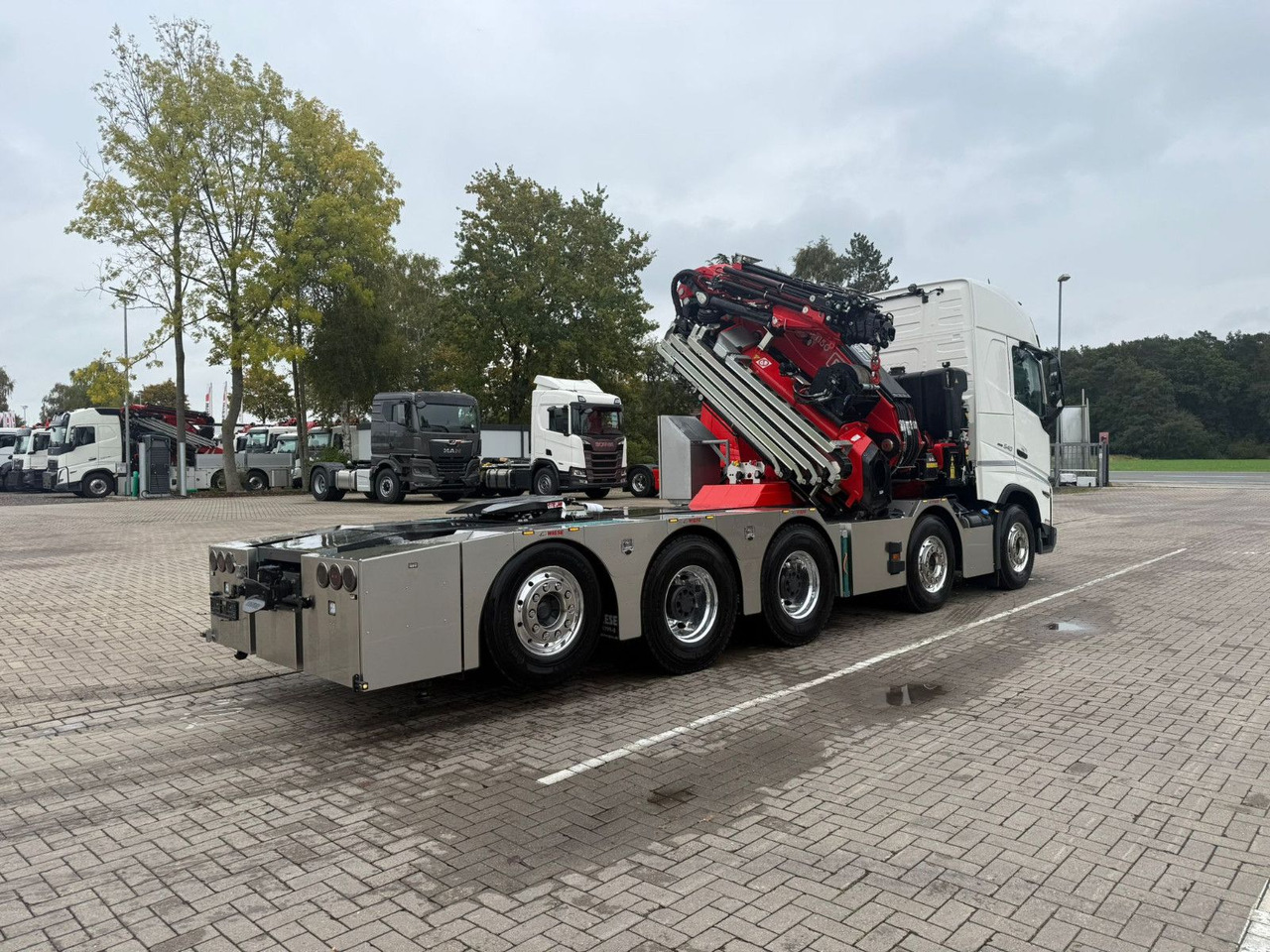 Volvo FH 540 10x4 mit Fassi F1150 Kran - رأس تريلا: صورة 3 Volvo FH 540 10x4 mit Fassi F1150 Kran - رأس تريلا: صورة 3