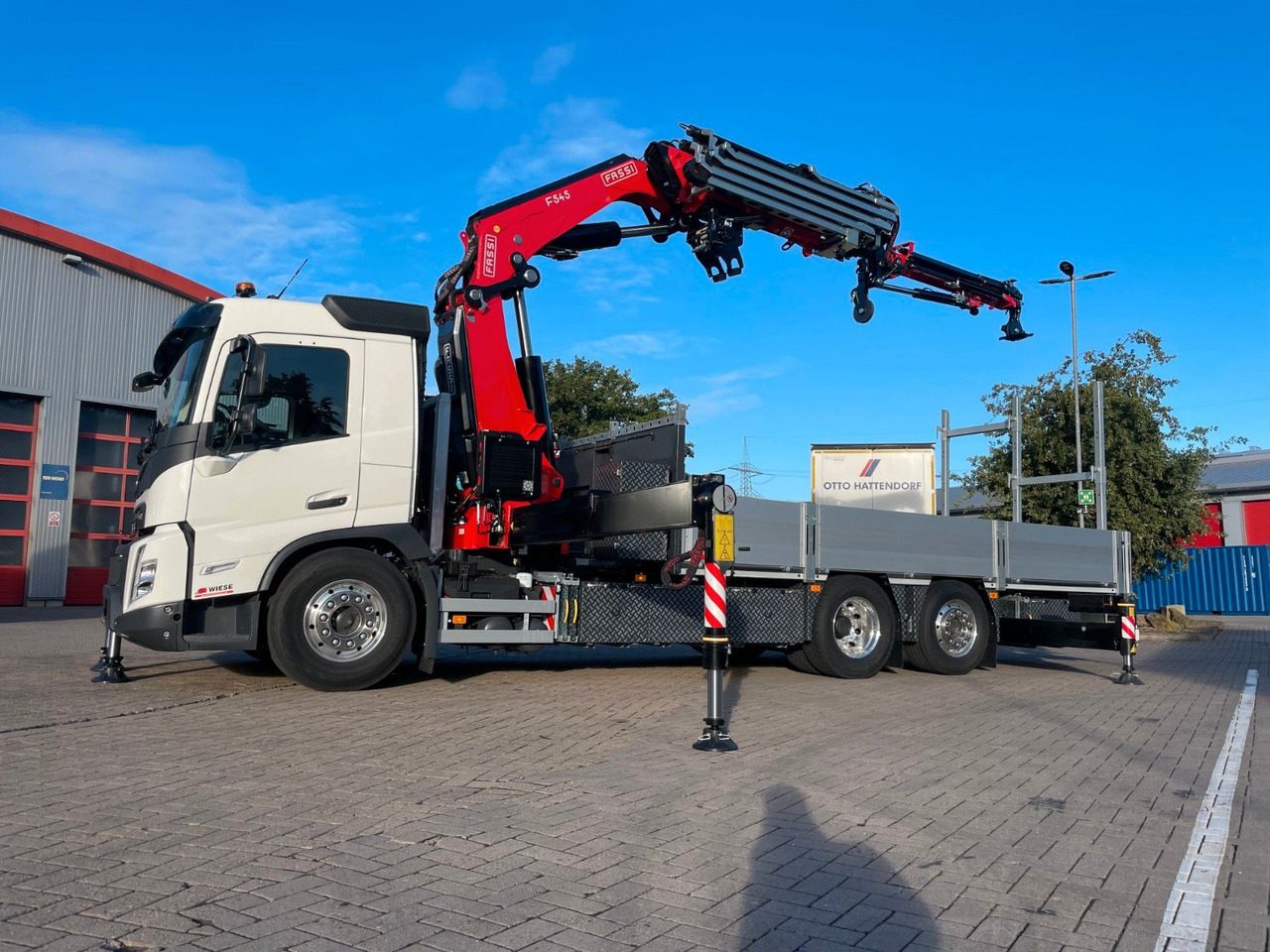 Volvo FMX 500 FASSI Ladekran F545 JIB & Winde Sofort - شاحنة, شاحنة كرين: صورة 5 Volvo FMX 500 FASSI Ladekran F545 JIB & Winde Sofort - شاحنة, شاحنة كرين: صورة 5