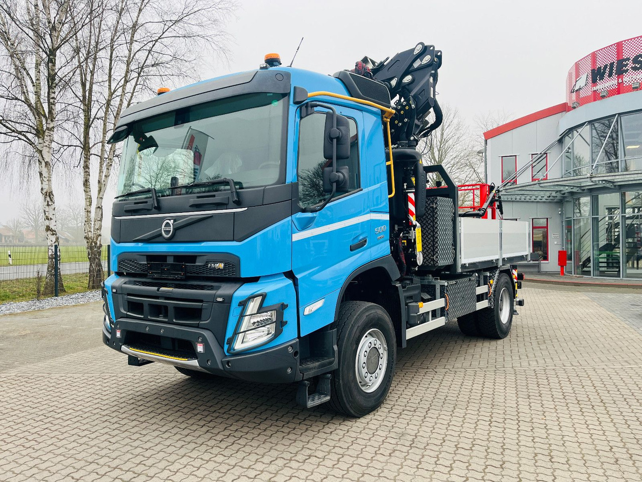 Volvo FMX 500 inkl. F345RB.2.24 & L324 +V20 & Korb - شاحنات مسطحة, شاحنة كرين: صورة 1 Volvo FMX 500 inkl. F345RB.2.24 & L324 +V20 & Korb - شاحنات مسطحة, شاحنة كرين: صورة 1