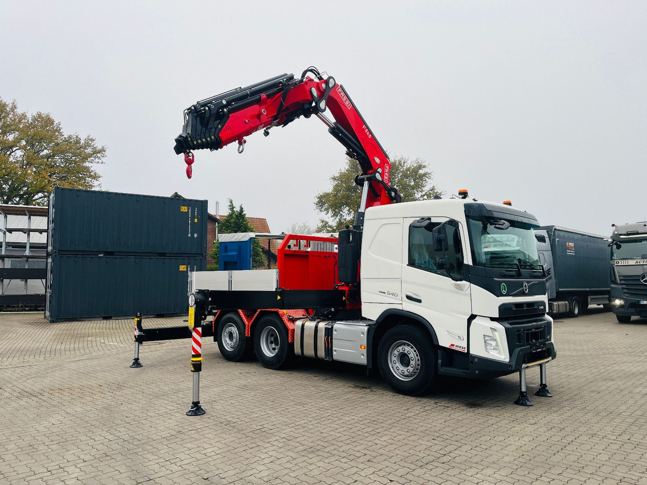 Volvo FMX 540 6x2 mit F545RA.2.28 - شاحنات مسطحة, شاحنة كرين: صورة 1 Volvo FMX 540 6x2 mit F545RA.2.28 - شاحنات مسطحة, شاحنة كرين: صورة 1