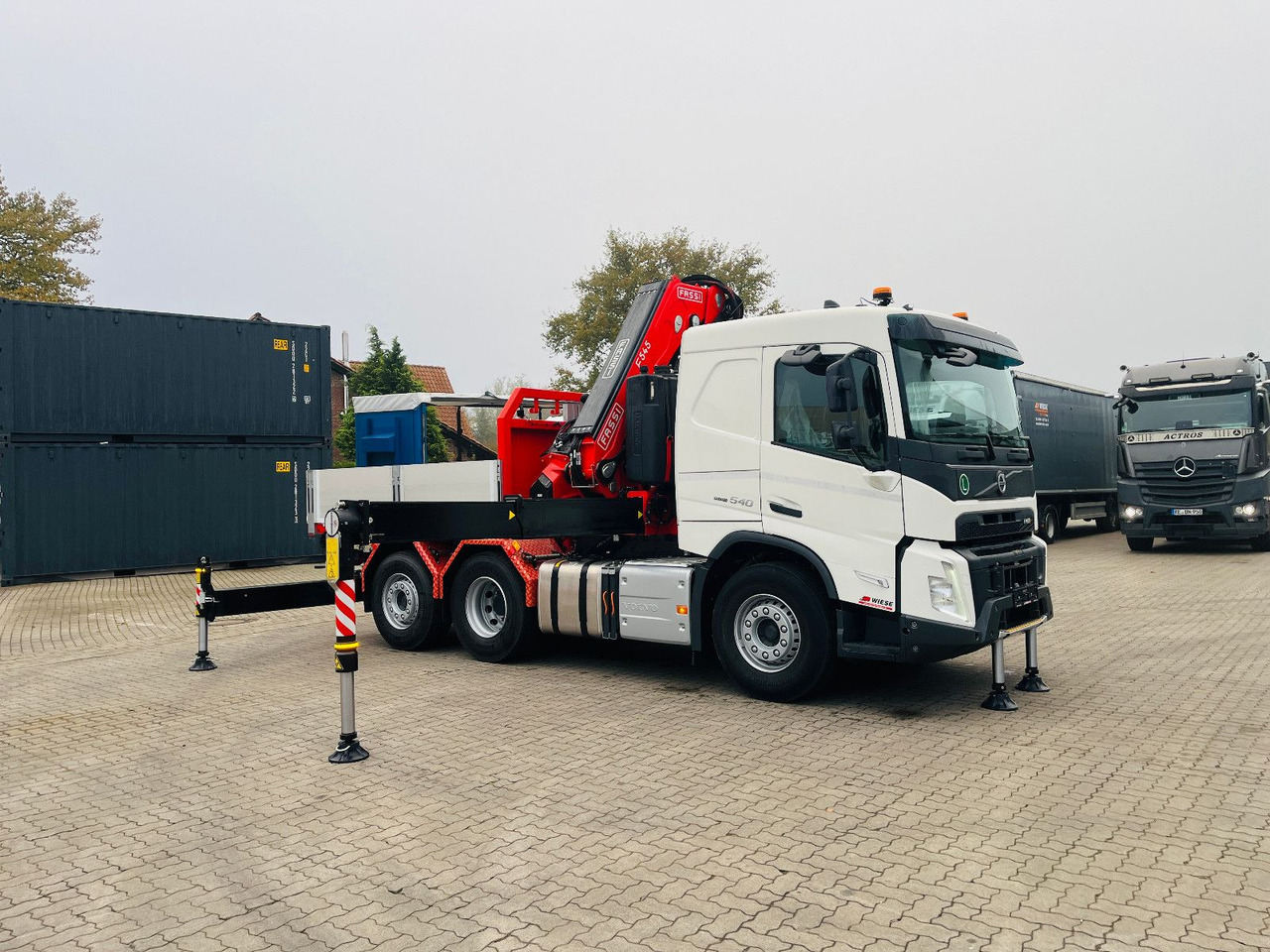 Volvo FMX 540 6x2 mit Kran Fassi F545.2.28 - رأس تريلا: صورة 2 Volvo FMX 540 6x2 mit Kran Fassi F545.2.28 - رأس تريلا: صورة 2