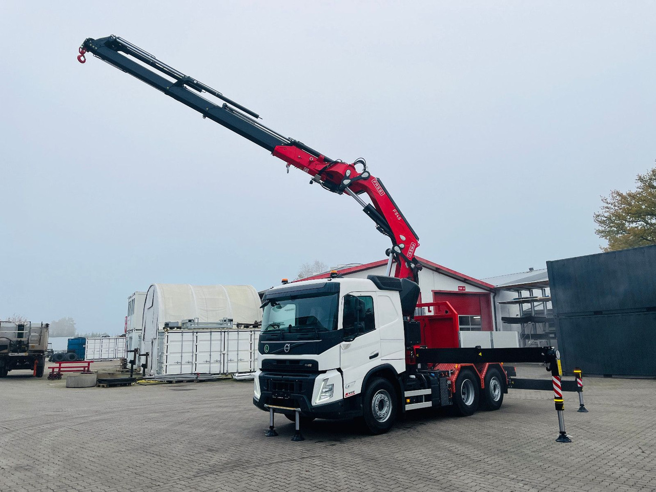 Volvo FMX 540 6x2 mit Kran Fassi F545.2.28 - رأس تريلا: صورة 5 Volvo FMX 540 6x2 mit Kran Fassi F545.2.28 - رأس تريلا: صورة 5