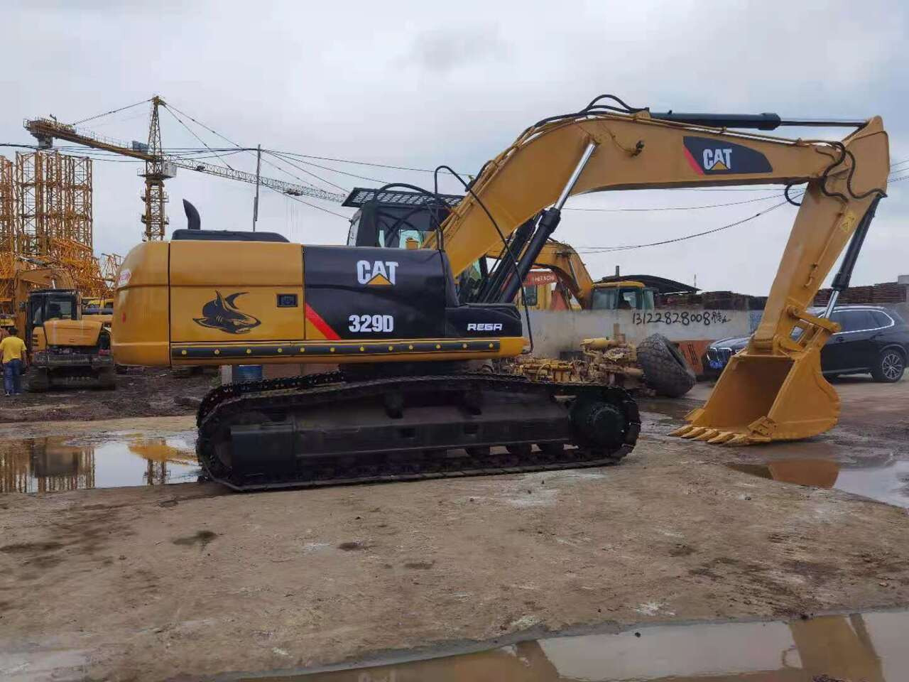 CATERPILLAR 329D - حفار زاحف: صورة 2 CATERPILLAR 329D - حفار زاحف: صورة 2