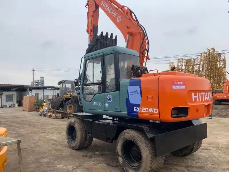 HITACHI EX120WD - حفار ذو عجلات: صورة 4 HITACHI EX120WD - حفار ذو عجلات: صورة 4