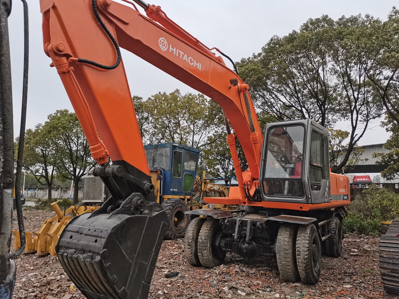 HITACHI EX160WD - حفار ذو عجلات: صورة 5 HITACHI EX160WD - حفار ذو عجلات: صورة 5