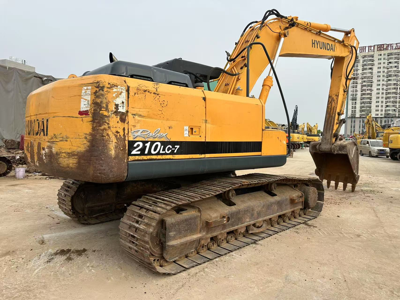 Hyundai R210LC-7 - حفار زاحف: صورة 3 Hyundai R210LC-7 - حفار زاحف: صورة 3