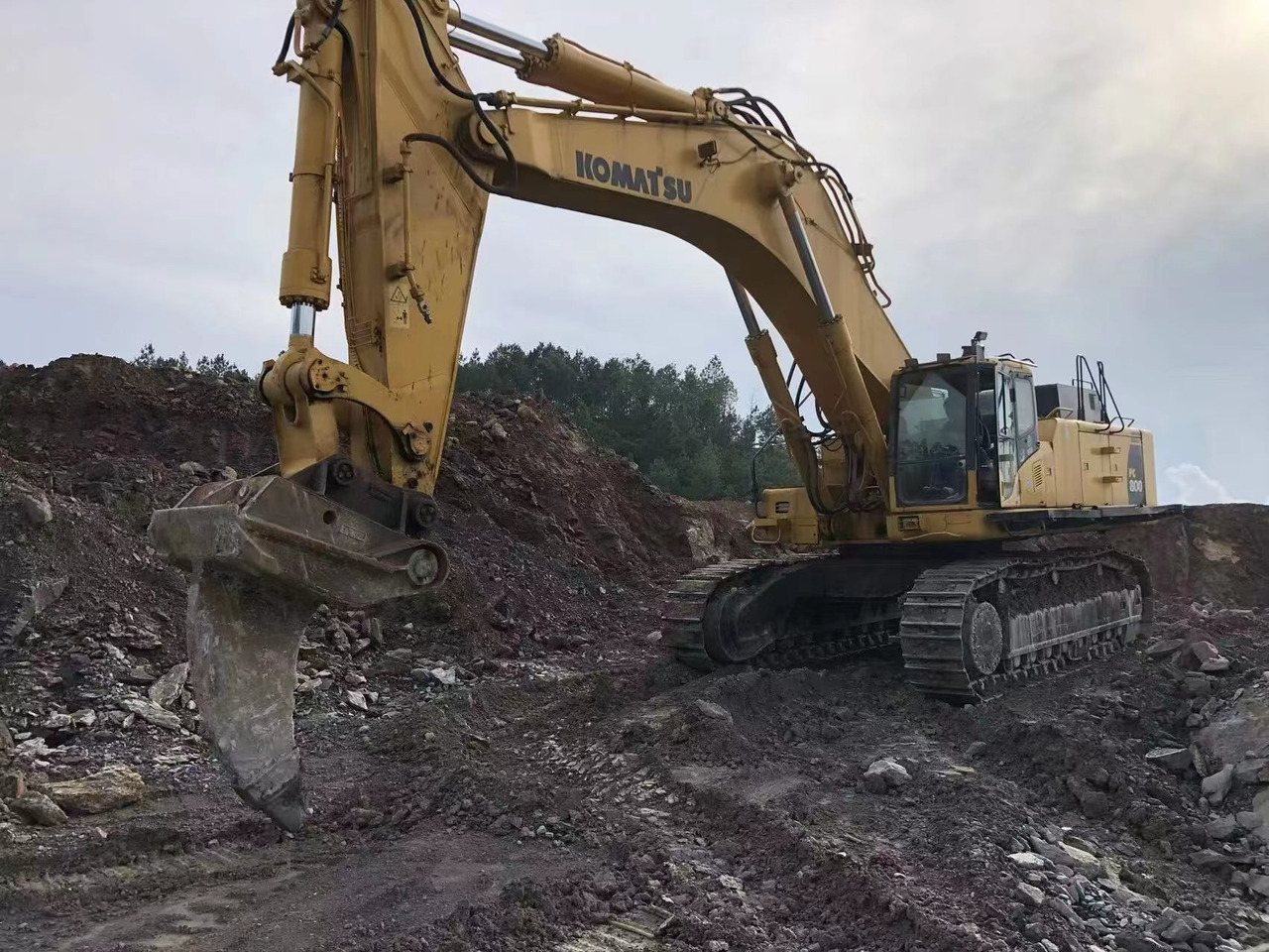 KOMATSU PC800-7 - حفار زاحف: صورة 2 KOMATSU PC800-7 - حفار زاحف: صورة 2