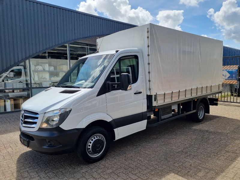 Mercedes-Benz Sprinter 514 CDI/ Huifzeil/ Airco/ EURO 6 - شاحنة مغلقة بستائر جانبية: صورة 4 Mercedes-Benz Sprinter 514 CDI/ Huifzeil/ Airco/ EURO 6 - شاحنة مغلقة بستائر جانبية: صورة 4