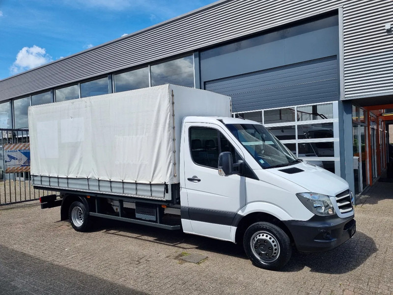 Mercedes-Benz Sprinter 514 CDI/ Huifzeil/ Airco/ EURO 6 - شاحنة مغلقة بستائر جانبية: صورة 1 Mercedes-Benz Sprinter 514 CDI/ Huifzeil/ Airco/ EURO 6 - شاحنة مغلقة بستائر جانبية: صورة 1