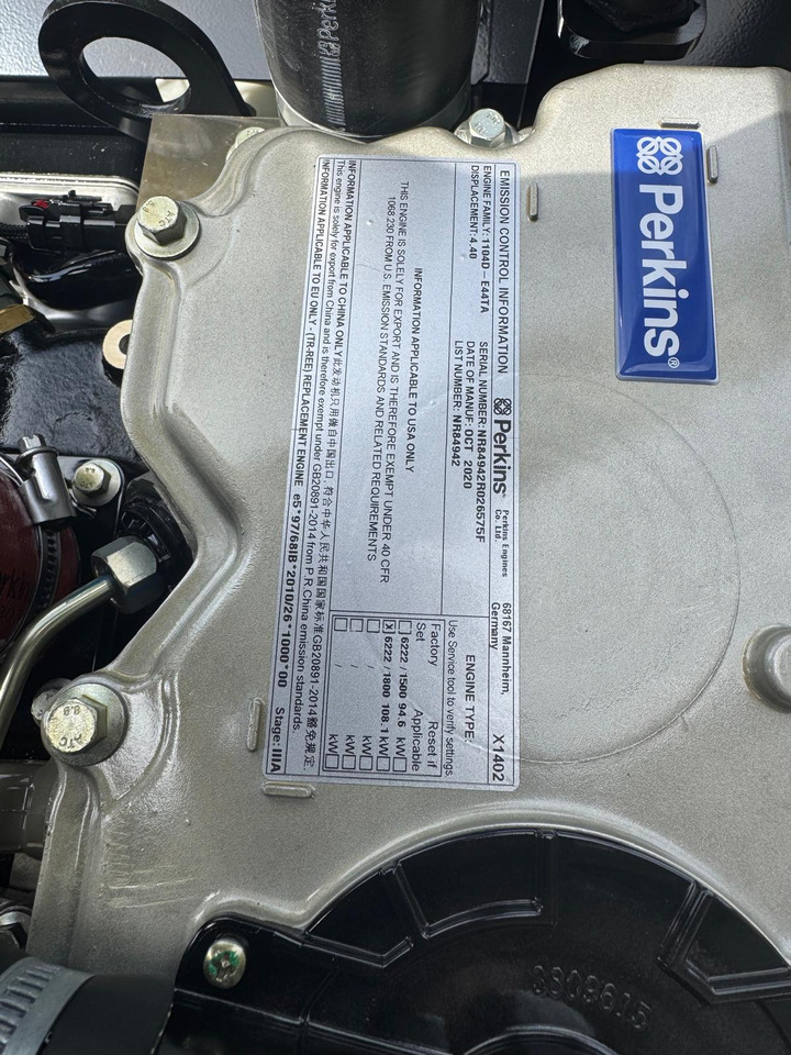 New Perkins 1104D-E44TA NR Build Generating Set with Radiator - محرك: صورة 5 New Perkins 1104D-E44TA NR Build Generating Set with Radiator - محرك: صورة 5