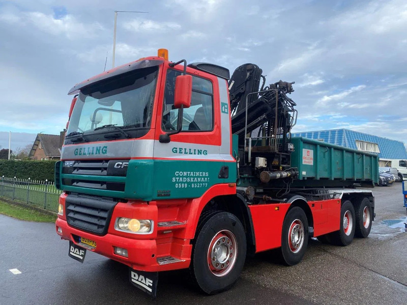 DAF CF 85.380 8x4 HOLLAND TRUCK MANUAL GEARBOX FULL STEEL SPRING - شاحنة - نظام الكابلات: صورة 1 DAF CF 85.380 8x4 HOLLAND TRUCK MANUAL GEARBOX FULL STEEL SPRING - شاحنة - نظام الكابلات: صورة 1