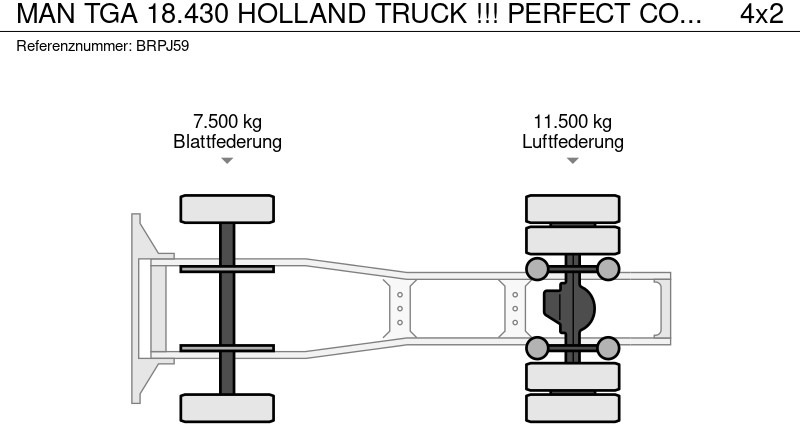 رأس تريلا MAN TGA 18.430 HOLLAND TRUCK !!! PERFECT CONDITION !!!: صورة 15 رأس تريلا MAN TGA 18.430 HOLLAND TRUCK !!! PERFECT CONDITION !!!: صورة 15