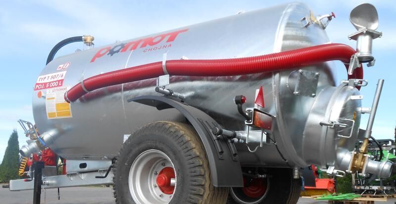 POMOT Single-axial tanker truck/ Beczkowóz wóz asenizacyjny 5000 l - صهريج السماد السائل: صورة 1 POMOT Single-axial tanker truck/ Beczkowóz wóz asenizacyjny 5000 l - صهريج السماد السائل: صورة 1