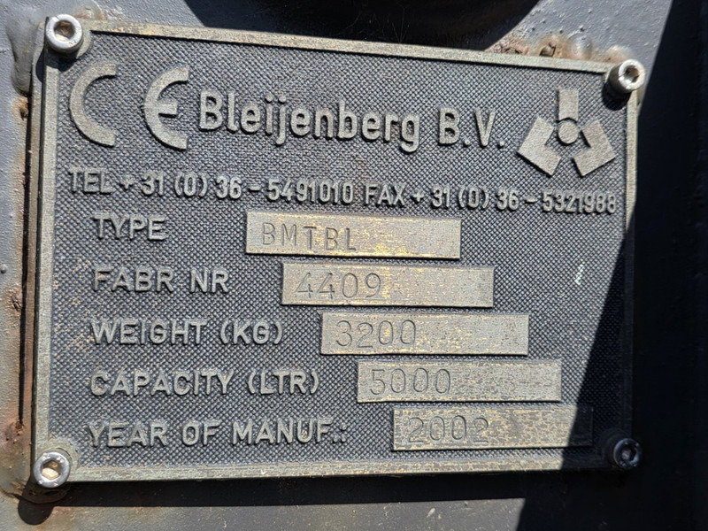 Bleijenberg 5000 liter overslaggrijper 2 draadsknijper grijper jb grijper clamhsell - كلّاب - آلات الإنشاء: صورة 5 Bleijenberg 5000 liter overslaggrijper 2 draadsknijper grijper jb grijper clamhsell - كلّاب - آلات الإنشاء: صورة 5
