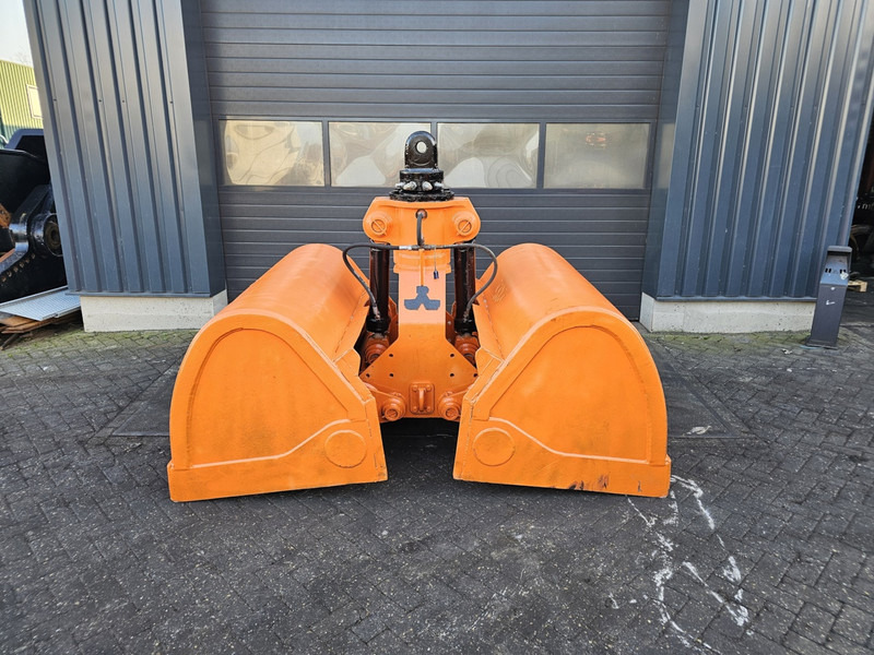 Clamshell jb grijper 2000l overslaggrijper liebherr lh sennebogen - مغراف الغراف الصدفي - آلات الإنشاء: صورة 1 Clamshell jb grijper 2000l overslaggrijper liebherr lh sennebogen - مغراف الغراف الصدفي - آلات الإنشاء: صورة 1