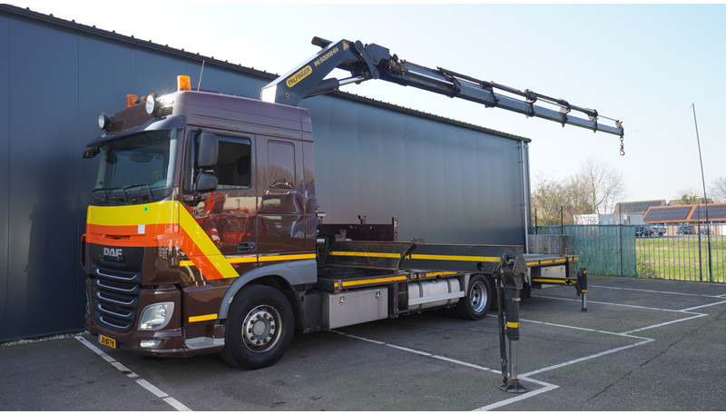 DAF XF 460 6X2 FLATBED TRUCK WITH PALFINGER PK 50002 CRANE - شاحنة كرين: صورة 2 DAF XF 460 6X2 FLATBED TRUCK WITH PALFINGER PK 50002 CRANE - شاحنة كرين: صورة 2