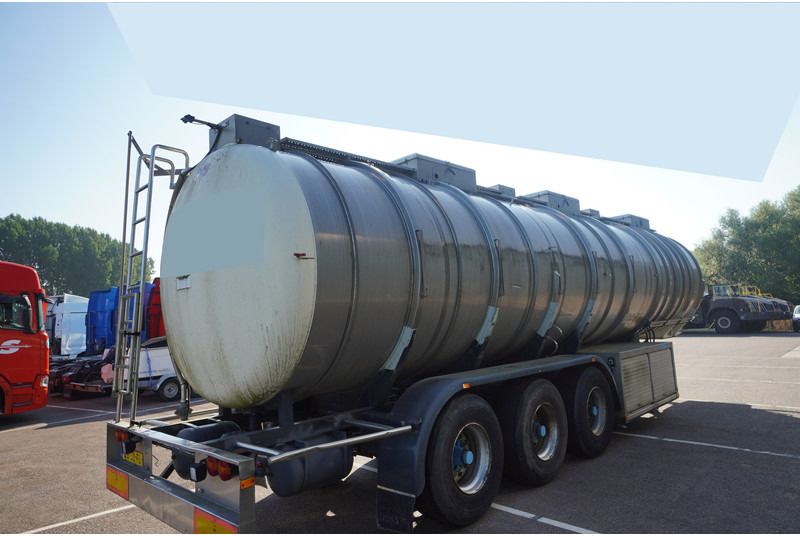 Dijkstra 3 AXLE CHEMIE TANK TRAILER 42 m3 - نصف مقطورة صهريج: صورة 4 Dijkstra 3 AXLE CHEMIE TANK TRAILER 42 m3 - نصف مقطورة صهريج: صورة 4