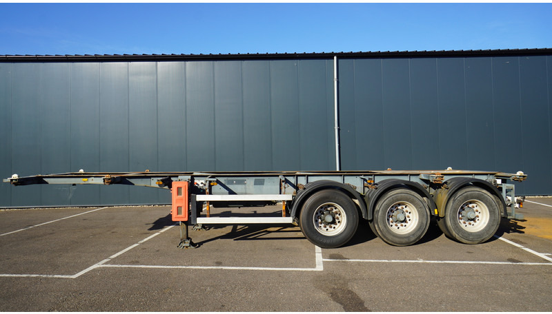 Groenewegen 3 AXLE CONTAINER TRANSPORT TRAILER - ناقل حاوية/ نصف مقطورة بحاوية: صورة 1 Groenewegen 3 AXLE CONTAINER TRANSPORT TRAILER - ناقل حاوية/ نصف مقطورة بحاوية: صورة 1