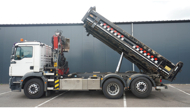 MAN TGM 26.290 TIPPER WITH HMF 1643 Z2 CRANE - شاحنة كرين: صورة 4 MAN TGM 26.290 TIPPER WITH HMF 1643 Z2 CRANE - شاحنة كرين: صورة 4