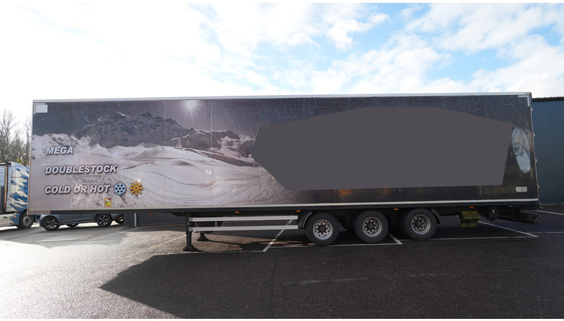 System 3 AXLE MEGA FRIGO TRAILER DOUBLESTOCK HOT OR COLD - نصف مقطورة للتبريد: صورة 1 System 3 AXLE MEGA FRIGO TRAILER DOUBLESTOCK HOT OR COLD - نصف مقطورة للتبريد: صورة 1