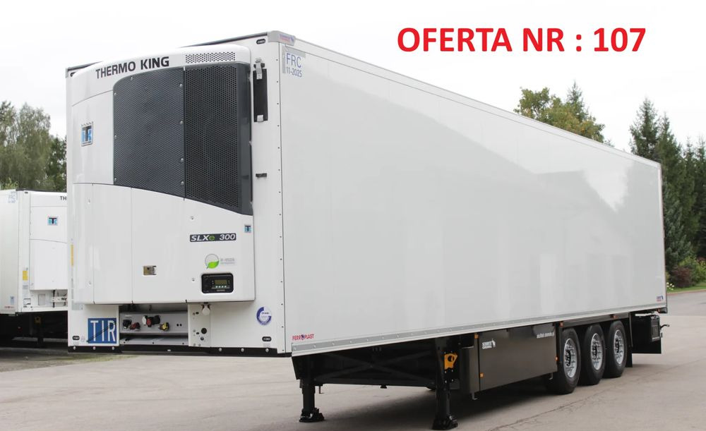 Schmitz Cargobull FP 60 V7 Thermo King SLXi 300 / JAK NOWA / ŚCIANA 7 CM / - نصف مقطورة للتبريد: صورة 1 Schmitz Cargobull FP 60 V7 Thermo King SLXi 300 / JAK NOWA / ŚCIANA 7 CM / - نصف مقطورة للتبريد: صورة 1