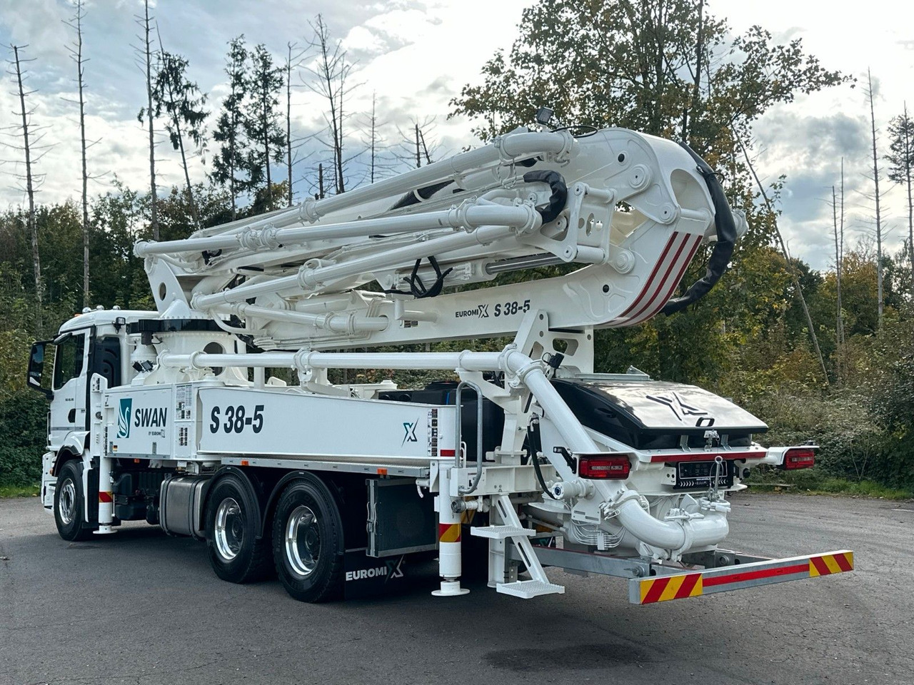 MAN TGS 26.510 6x4 SWAN TSP 38-5 160RZ ( 38m ) - مضخة خرسانة: صورة 4 MAN TGS 26.510 6x4 SWAN TSP 38-5 160RZ ( 38m ) - مضخة خرسانة: صورة 4