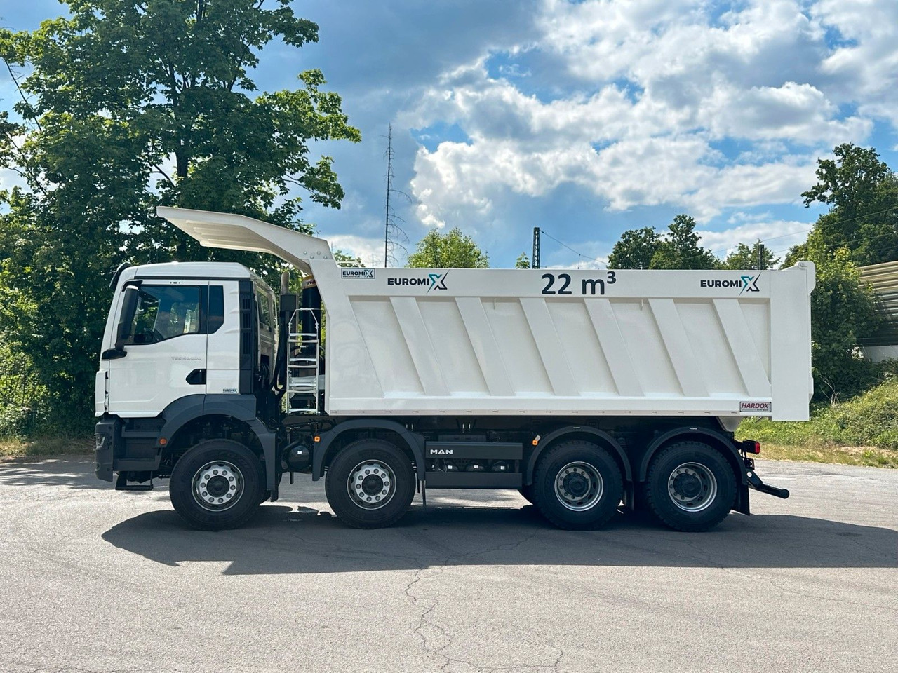 MAN TGS 41.400 8x4 / EUROMIX MTP 22m³/ Eckige Mulde - شاحنة قلاب: صورة 3 MAN TGS 41.400 8x4 / EUROMIX MTP 22m³/ Eckige Mulde - شاحنة قلاب: صورة 3