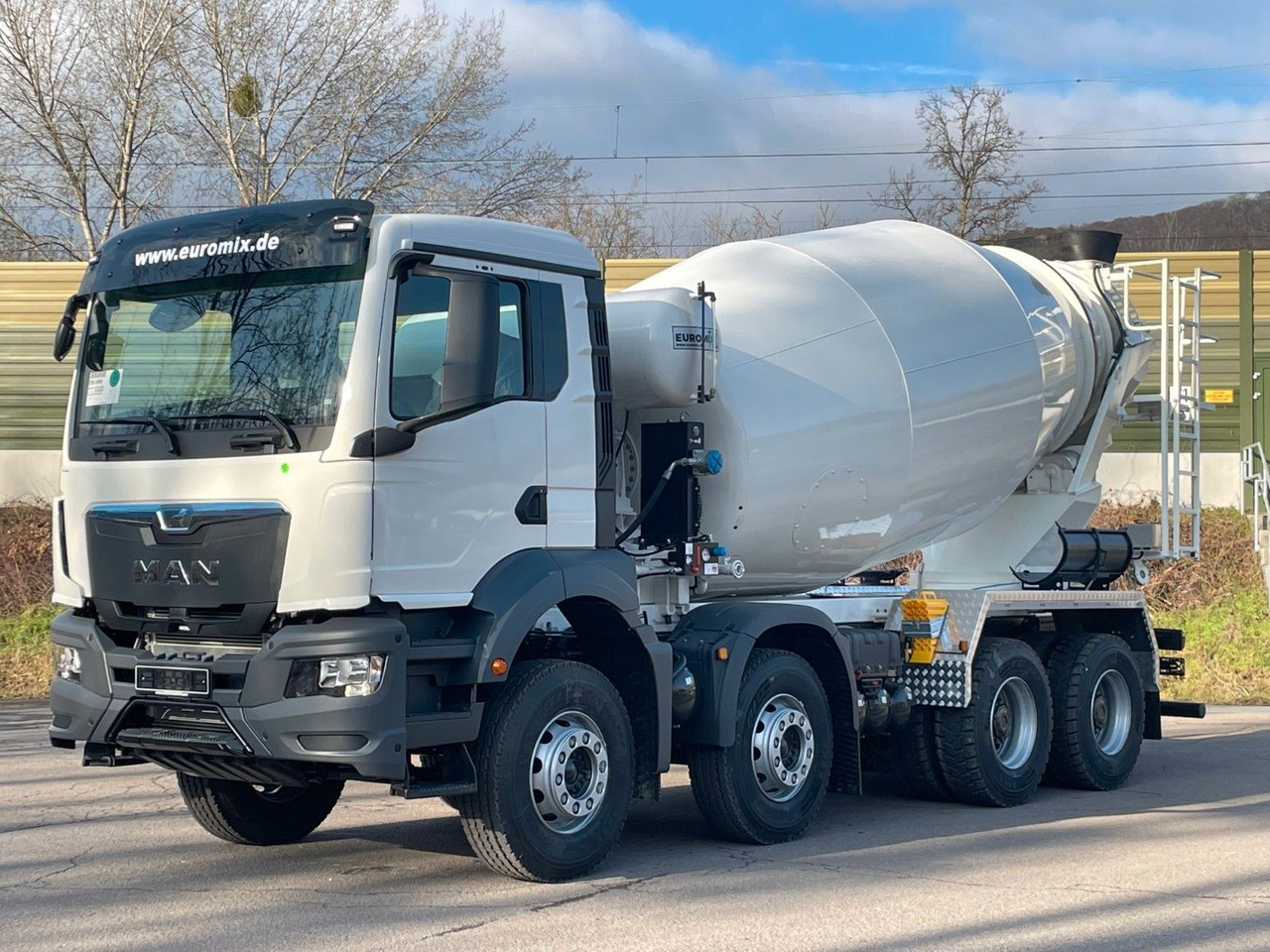 MAN TGS 41.400 8x4 / EuromixMTP EM 12m³ R / EURO 2 - شاحنة خلاطة خرسانة: صورة 1 MAN TGS 41.400 8x4 / EuromixMTP EM 12m³ R / EURO 2 - شاحنة خلاطة خرسانة: صورة 1