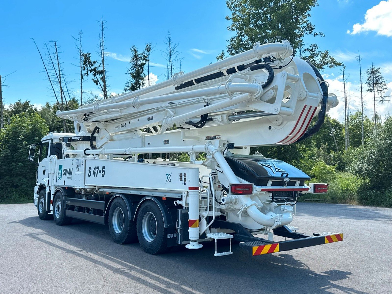 MAN TGS 41.520 8x4 SWAN TSP 47-5 160RZ ( 47m ) - شاحنة خلاطة خرسانة: صورة 4 MAN TGS 41.520 8x4 SWAN TSP 47-5 160RZ ( 47m ) - شاحنة خلاطة خرسانة: صورة 4