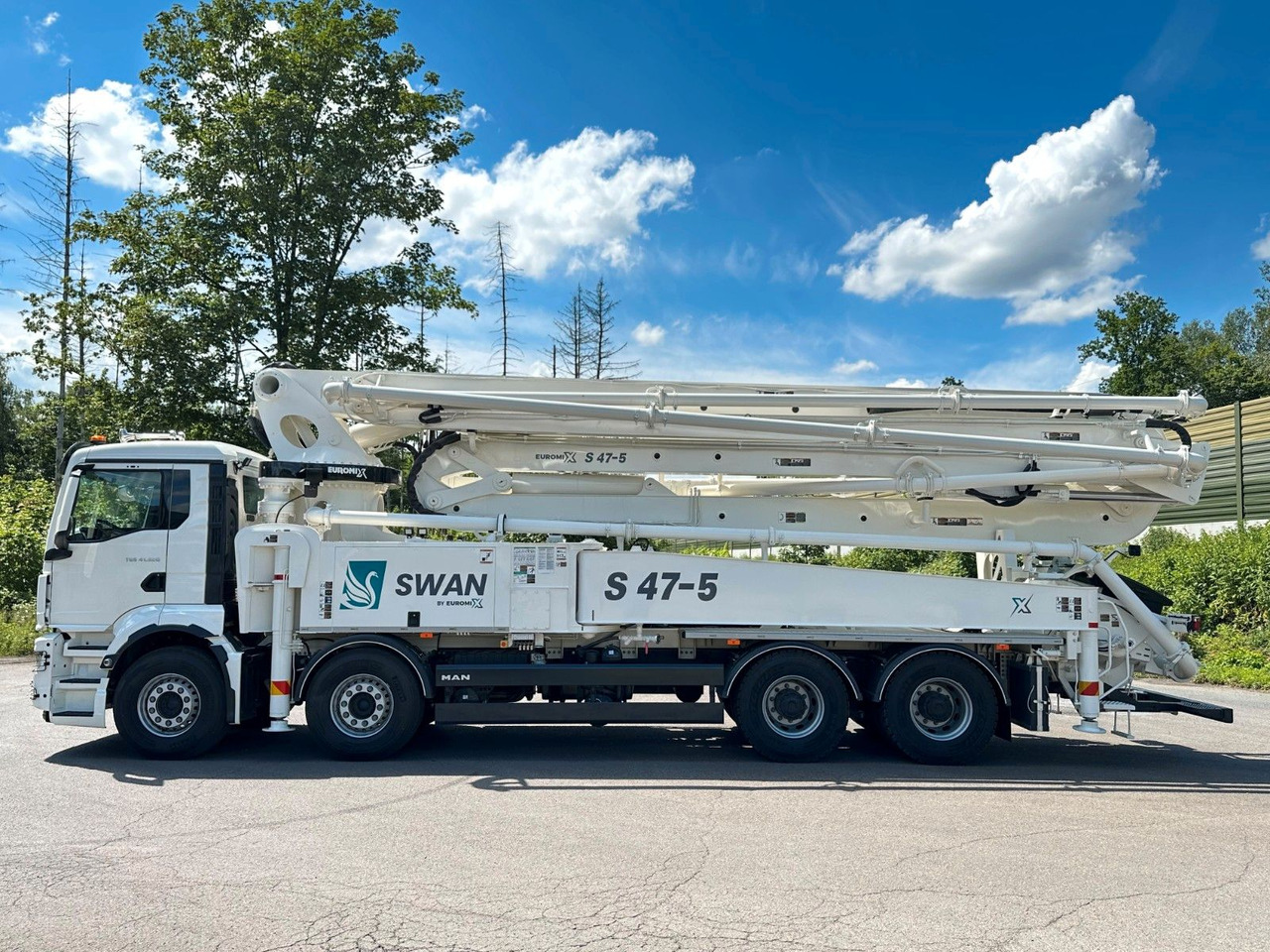 MAN TGS 41.520 8x4 SWAN TSP 47-5 160RZ ( 47m ) - شاحنة خلاطة خرسانة: صورة 3 MAN TGS 41.520 8x4 SWAN TSP 47-5 160RZ ( 47m ) - شاحنة خلاطة خرسانة: صورة 3