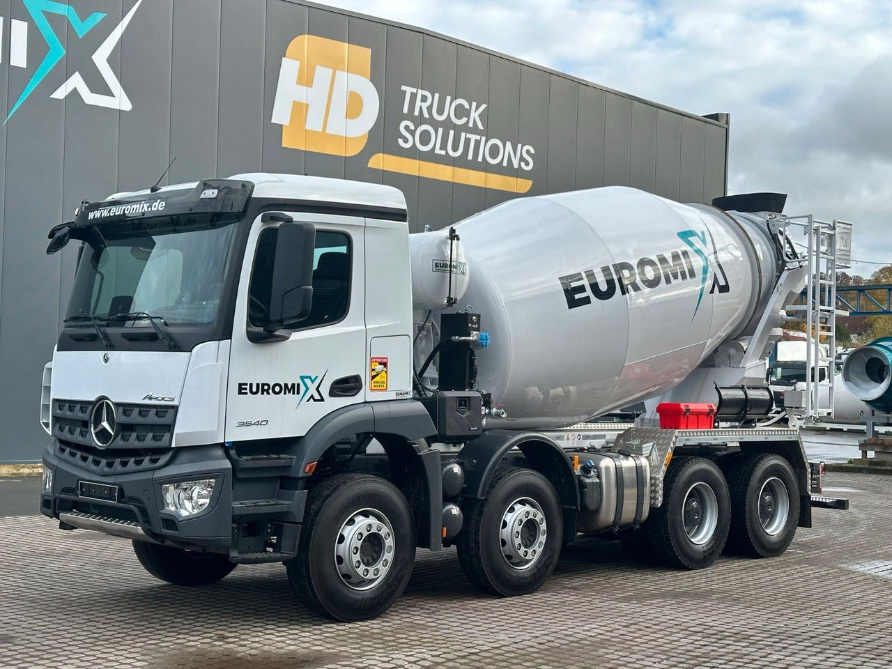 Mercedes-Benz Arocs 5 3540 8x4 EURO 6e EuromixMTP EM 9 L - شاحنة خلاطة خرسانة: صورة 2 Mercedes-Benz Arocs 5 3540 8x4 EURO 6e EuromixMTP EM 9 L - شاحنة خلاطة خرسانة: صورة 2
