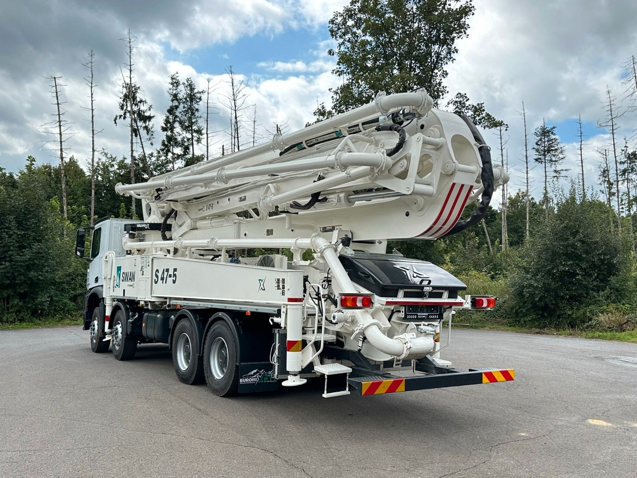 Mercedes-Benz Arocs 5 4142 8x4 SWAN TSP 47-5 160RZ ( 47m ) - مضخة خرسانة: صورة 5 Mercedes-Benz Arocs 5 4142 8x4 SWAN TSP 47-5 160RZ ( 47m ) - مضخة خرسانة: صورة 5