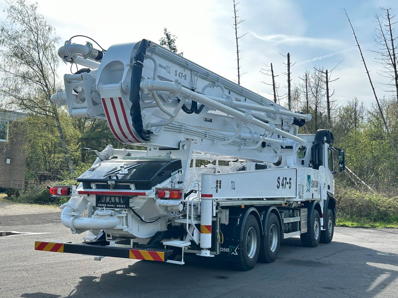 Mercedes-Benz Arocs 5 4542 8x4 SWAN TSP 47-5 160RZ ( 47m ) - شاحنة خلاطة خرسانة: صورة 5 Mercedes-Benz Arocs 5 4542 8x4 SWAN TSP 47-5 160RZ ( 47m ) - شاحنة خلاطة خرسانة: صورة 5