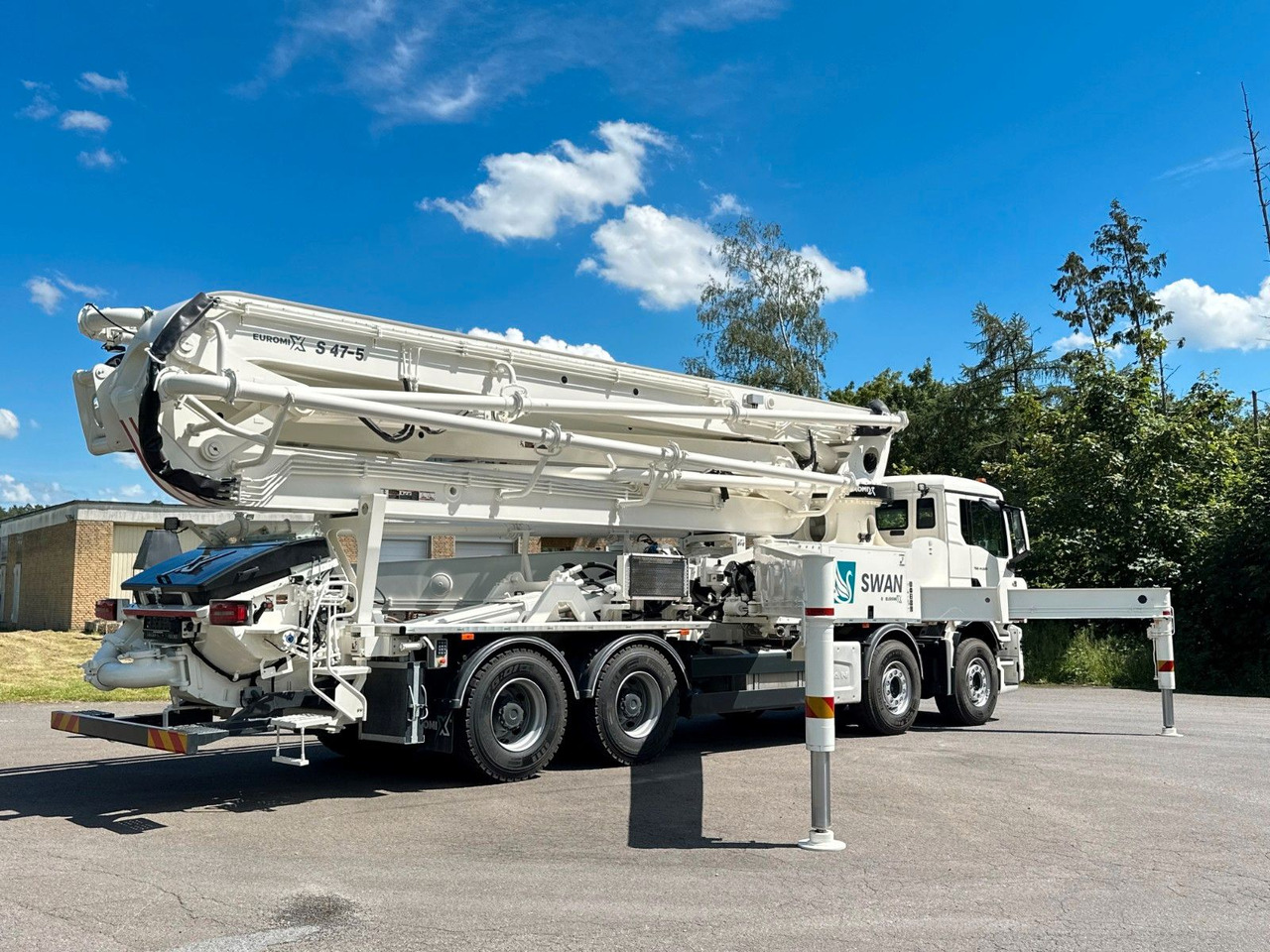 Volvo FMX 500 8x4 SWAN 47m Betonpumpe EuromixMTP - مضخة خرسانة: صورة 4 Volvo FMX 500 8x4 SWAN 47m Betonpumpe EuromixMTP - مضخة خرسانة: صورة 4
