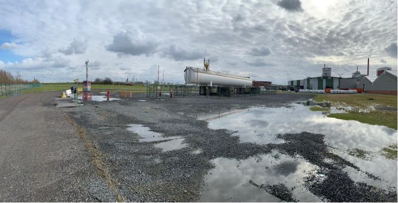 200m3 stationary gastank Gas, LPG, GPL, GAZ, Propane with Sun roof and appendages Used Tank ID 1.209 - خزان الوقود: صورة 5 200m3 stationary gastank Gas, LPG, GPL, GAZ, Propane with Sun roof and appendages Used Tank ID 1.209 - خزان الوقود: صورة 5