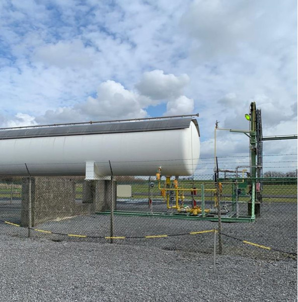 200m3 stationary gastank Gas, LPG, GPL, GAZ, Propane with Sun roof and appendages Used Tank ID 1.209 - خزان الوقود: صورة 4 200m3 stationary gastank Gas, LPG, GPL, GAZ, Propane with Sun roof and appendages Used Tank ID 1.209 - خزان الوقود: صورة 4
