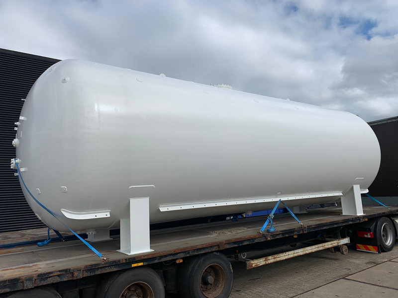 Visser 50m3 (25ton) gastank stationary gastank On flatbed trailer - Gas, Gaz, LPG, GPL, Propane, Butane ID 1.018 - خزان الوقود: صورة 1 Visser 50m3 (25ton) gastank stationary gastank On flatbed trailer - Gas, Gaz, LPG, GPL, Propane, Butane ID 1.018 - خزان الوقود: صورة 1