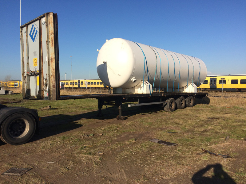 Visser 50m3 (25ton) gastank stationary gastank On flatbed trailer - Gas, Gaz, LPG, GPL, Propane, Butane ID 1.018 - خزان الوقود: صورة 2 Visser 50m3 (25ton) gastank stationary gastank On flatbed trailer - Gas, Gaz, LPG, GPL, Propane, Butane ID 1.018 - خزان الوقود: صورة 2