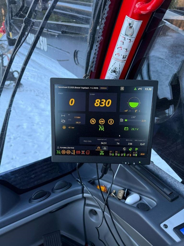 آلة حصاد الأشجار Komatsu 931 XC: صورة 20 آلة حصاد الأشجار Komatsu 931 XC: صورة 20