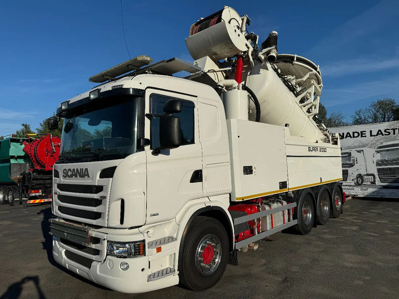 Scania R480 8x4, Wiedemann Super 2000 (10+6m3) + Recycler, Euro 6, 2013 - فراغ شاحنة: صورة 4 Scania R480 8x4, Wiedemann Super 2000 (10+6m3) + Recycler, Euro 6, 2013 - فراغ شاحنة: صورة 4
