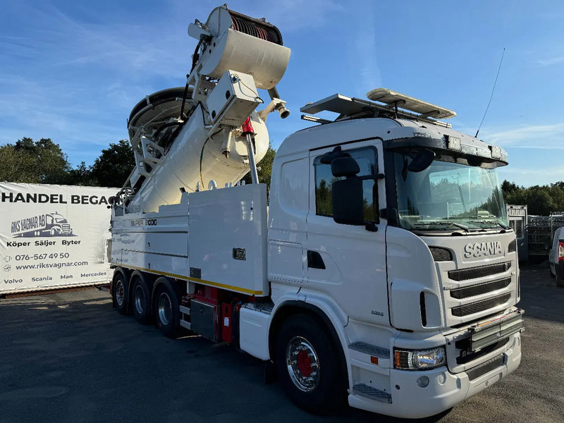 Scania R480 Sewer Jetter + Recycler, Euro 6, Super 2000 (16m3), 2013 - فراغ شاحنة: صورة 1 Scania R480 Sewer Jetter + Recycler, Euro 6, Super 2000 (16m3), 2013 - فراغ شاحنة: صورة 1